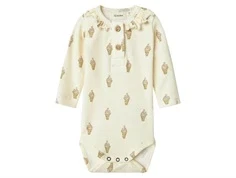 Lil Atelier body turtledove med vaffelis